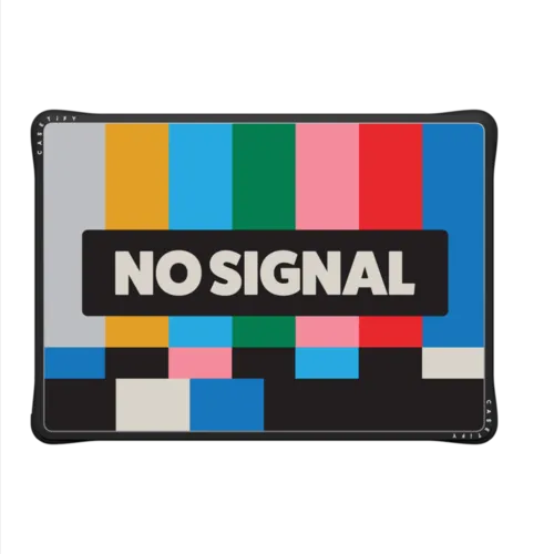 No Signal by MicahHere | MacBook Pro 14-inch (M1 - M5) / MacBook Impact Case / Black | Image 2