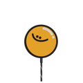 Smile |   / PowerThru Magnetic Wireless Charger MagSafe Compatible / Black | Image 1