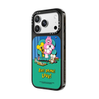 EAT! DRINK! LOVE! BY ZIZONE | iPhone 18 Pro Max / Impact Case MagSafe Compatible - Glossy / Glossy Black | Image 2