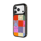 emotional grid by ana leovy | iPhone 18 Pro Max / Impact Case MagSafe Compatible - Glossy / Glossy Black | Image 2