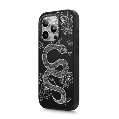 SNAKE | iPhone 15 Pro Max / Impact Case MagSafe Compatible / Matte Black | Image 2