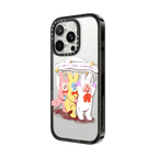 Nonchalant Bunnies | iPhone 16 Pro Max / Impact Case MagSafe Compatible / Black | Image 2