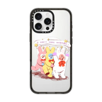 Nonchalant Bunnies | iPhone 16 Pro Max / Impact Case MagSafe Compatible / Black | Image 1