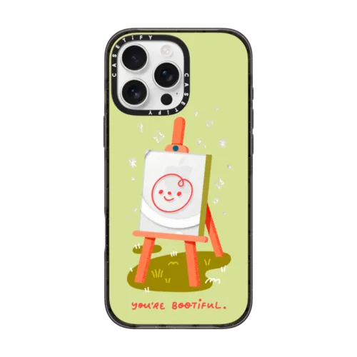 You're Bootiful | iPhone 16 Pro Max / Impact Case MagSafe Compatible / Black | Image 1