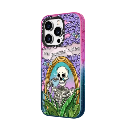 Give yourself a break | iPhone 14 Pro / Impact Case MagSafe Compatible / Cotton Candy | Image 2