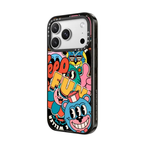 Super Sticker 2 | iPhone 17 Pro / Impact Case MagSafe Compatible / Tortoiseshell | Image 2