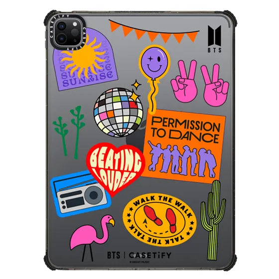 BTS Edition PTD Sticker iPad Case | Image 1