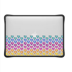 Corazon de Fer Half Love all | MacBook Air 13-inch (M1 / Intel) / MacBook Impact Case / Black | Image 2