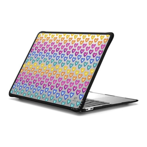Corazon de Fer Love ALL | MacBook Air 13-inch (M1 / Intel) / MacBook Impact Case / Black | Image 1