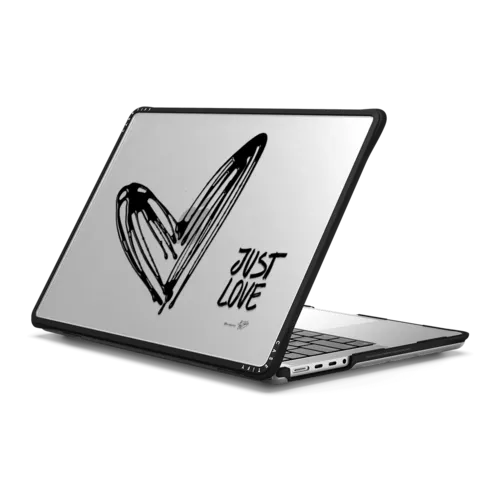 Corazon de Fer Just Love B | MacBook Pro 14-inch (M1 - M5) / MacBook Impact Case / Black | Image 1