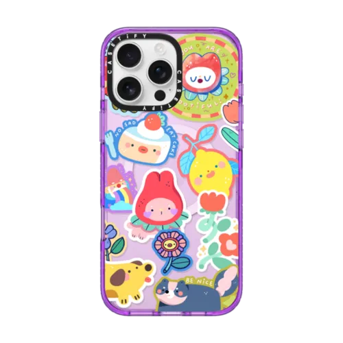 Stickies | iPhone 16 Pro Max / Impact Case MagSafe Compatible / Purple | Image 1