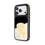 Lemon Lo-fi by Muffin Corner | iPhone 18 Pro Max / Impact Case MagSafe Compatible - Glossy / Glossy Black | Image 2