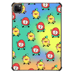 Gradient Dancers | iPad Pro 11-inch (3rd/4th gen) / iPad Impact Case / Black | Image 1