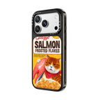 Catllogg's SALMON | iPhone 18 Pro Max / Impact Case MagSafe Compatible - Glossy / Glossy Black | Image 2
