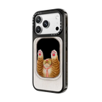 Subway on weekday mornings | iPhone 18 Pro Max / Impact Case MagSafe Compatible - Glossy / Glossy Black | Image 2