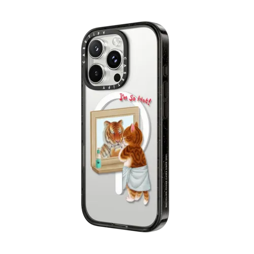 I'm so Hot! | iPhone 16 Pro Max / Impact Case MagSafe Compatible / Black | Image 2