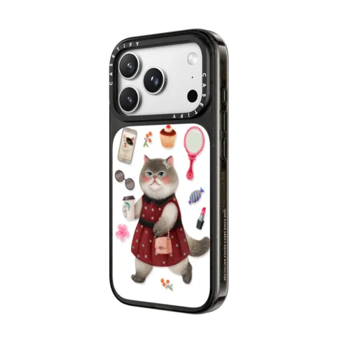 City girl | iPhone 18 Pro Max / Impact Case MagSafe Compatible - Glossy / Glossy Black | Image 2