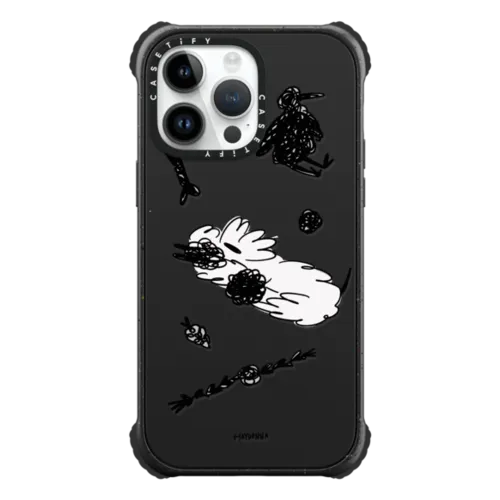 Saturday Morning | iPhone 14 Pro Max / Ultra Impact Case MagSafe Compatible / Matte Black | Image 1