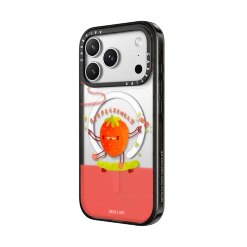 respectfully, no by smoleart | iPhone 17 Pro Max / Impact Case MagSafe Compatible / Black | Image 2