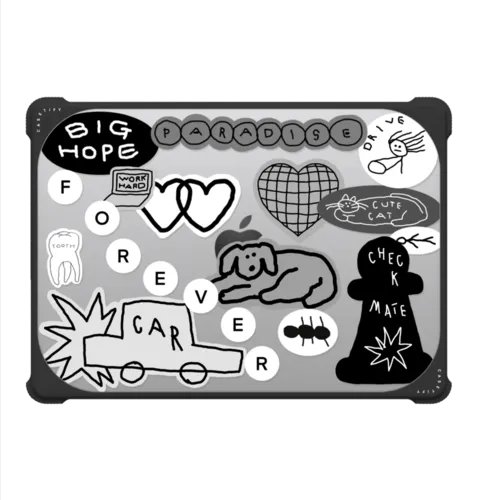 INAP STICKER 01 | MacBook Pro 14-inch (M1 - M5) / MacBook Bounce Case / Black | Image 2