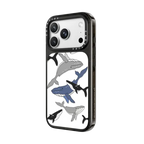 Ocean swimming whales life | iPhone 18 Pro Max / Impact Case MagSafe Compatible - Glossy / Glossy Black | Image 2