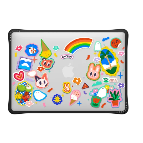Have Fun! by Raimochi | MacBook Air 13-inch (M1 / Intel) / MacBook Impact Case / Black | Image 2