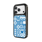 FRAME BLUE | iPhone 18 Pro / Impact Case MagSafe Compatible - Glossy / Glossy Black | Image 2