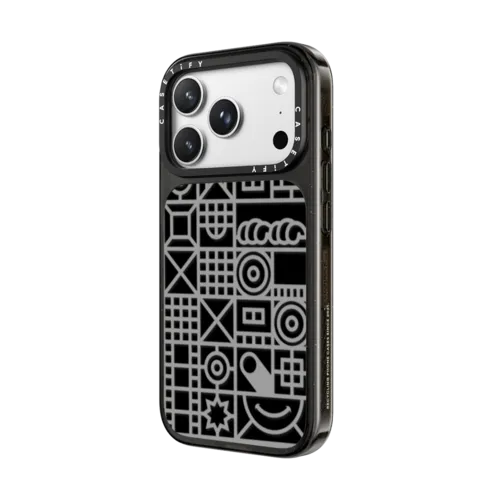 FRAME GRAY | iPhone 18 Pro Max / Impact Case MagSafe Compatible - Glossy / Glossy Black | Image 2
