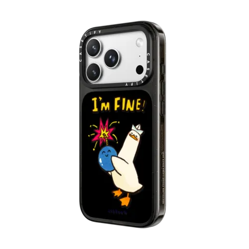 I'm fine thank you and you? | iPhone 18 Pro Max / Impact Case MagSafe Compatible - Glossy / Glossy Black | Image 2