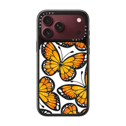 MONARCA BY SOFIA CASTELLANOS | iPhone 18 Pro Max / Impact Case MagSafe Compatible - Glossy / Glossy Black | Image 1