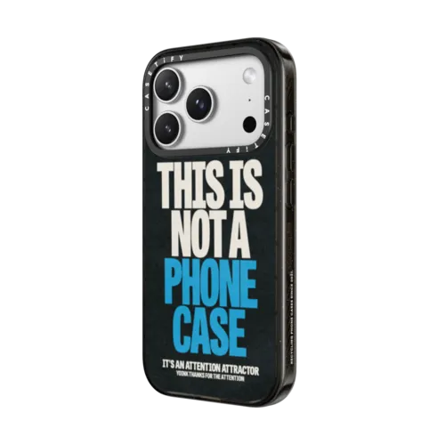 THIS IS NOT A PHONE CASE by Okiden | iPhone 17 Pro Max / Impact Case MagSafe Compatible / Black | Image 2