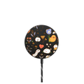 doodles |   / PowerThru Magnetic Wireless Charger MagSafe Compatible / Black | Image 1