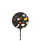 doodles |   / PowerThru Magnetic Wireless Charger MagSafe Compatible / Black | Image 1