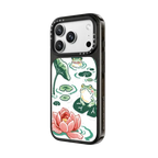Pond Life by Georgina Leung | iPhone 18 Pro Max / Impact Case MagSafe Compatible - Glossy / Glossy Black | Image 2