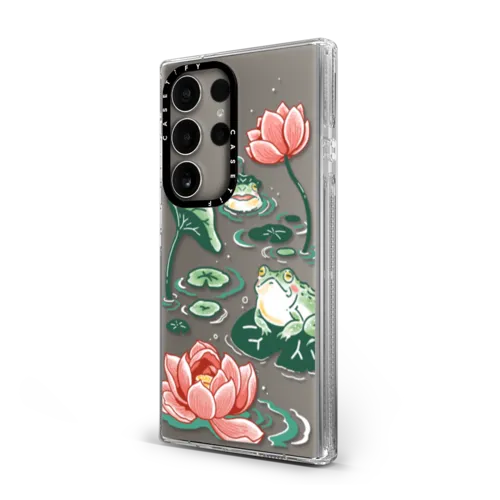 Pond Life by Georgina Leung | Galaxy S24 Ultra / Impact Clear Case / Clear | Image 2