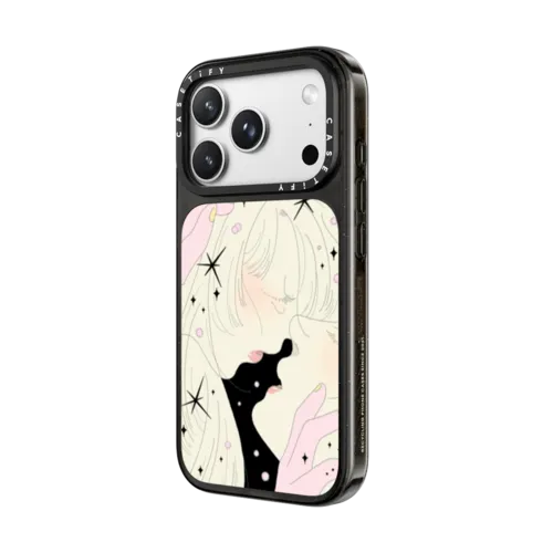 VERY CLOSE BY SAITEMISS | iPhone 18 Pro / Impact Case MagSafe Compatible - Glossy / Glossy Black | Image 2