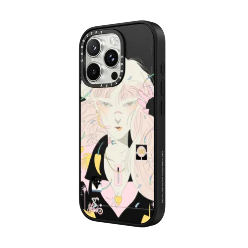 LOVE RACER BY SAITEMISS | iPhone 16 Pro / Impact Case MagSafe Compatible / Matte Black | Image 2