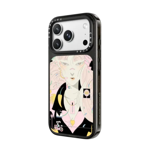 LOVE RACER BY SAITEMISS | iPhone 18 Pro Max / Impact Case MagSafe Compatible - Glossy / Glossy Black | Image 2
