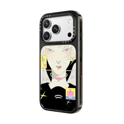 NIGHTMARKET RACER BY SAITEMISS | iPhone 18 Pro Max / Impact Case MagSafe Compatible - Glossy / Glossy Black | Image 2