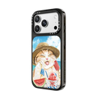 Vacation cat | iPhone 18 Pro Max / Impact Case MagSafe Compatible - Glossy / Glossy Black | Image 2