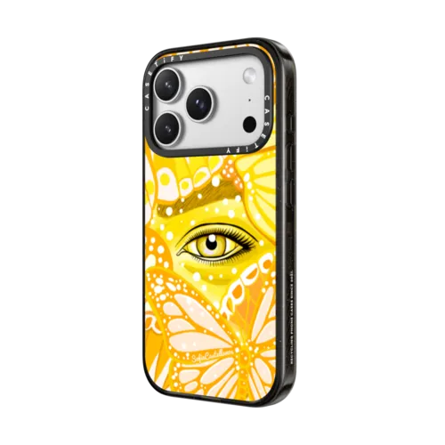 Everything is Yellow by Sofia Castellanos | iPhone 17 Pro Max / Impact Case MagSafe Compatible / Black | Image 2