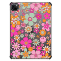Groovy Pattern | iPad Pro 11-inch (3rd/4th gen) / iPad Impact Case / Black | Image 1