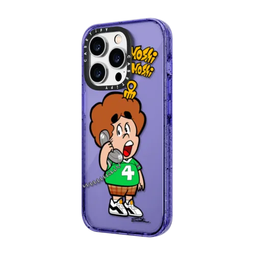 Moshi Moshi Hasheem | iPhone 14 Pro Max / Impact Case / Peri Purple | Image 2