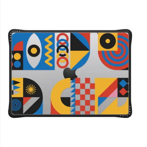 Mosaic | MacBook Pro 14-inch (M1 - M5) / MacBook Impact Case / Black | Image 2
