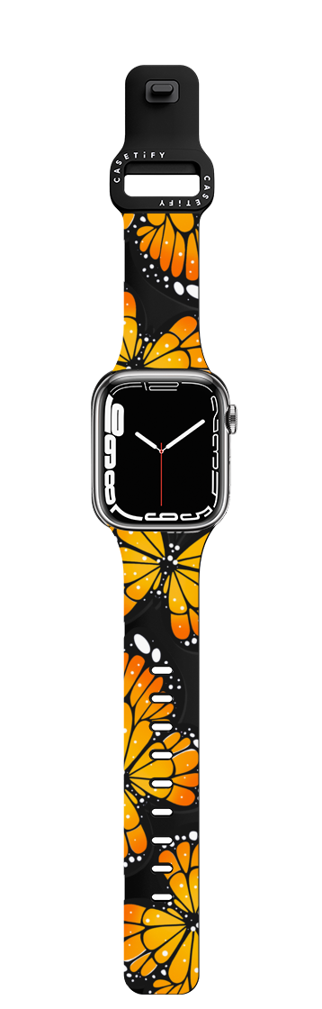Monarca by Sofia Castellanos | Apple Watch Series 7-9 (45mm) / Impact Band / Black | Image 1