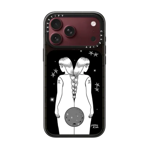 Gemini | iPhone 18 Pro Max / Impact Case MagSafe Compatible - Glossy / Glossy Black | Image 1
