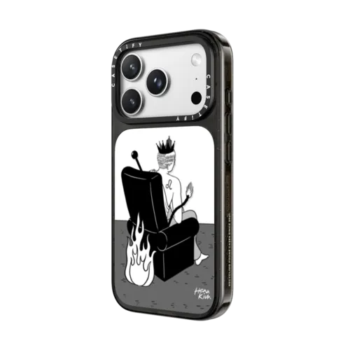 Leo | iPhone 18 Pro / Impact Case MagSafe Compatible - Glossy / Glossy Black | Image 2