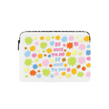 Be Nice By Kristen Peers | Small (13") / Impact Laptop Sleeve / Multicolor | Image 1