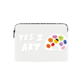 Yes, I Art by Kristen Peers | Small (13") / Impact Laptop Sleeve / Multicolor | Image 1