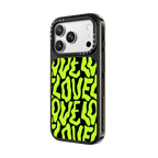 Neon Love by SOFE Store | iPhone 18 Pro Max / Impact Case MagSafe Compatible - Glossy / Glossy Black | Image 2